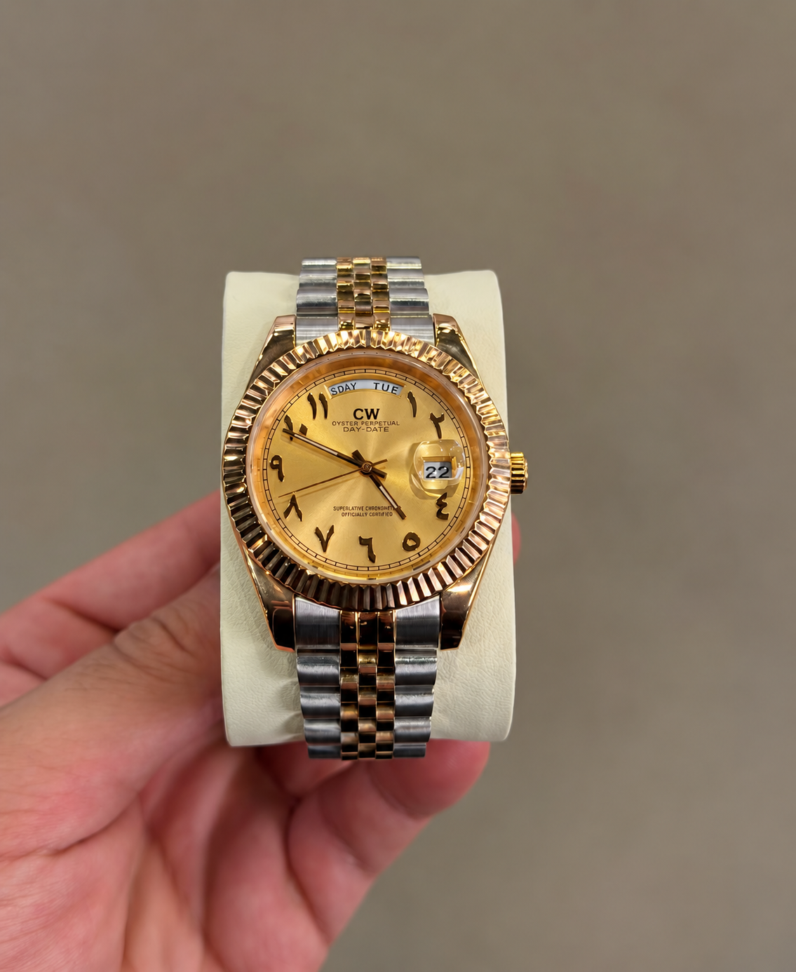 Arabic Golden Hour Dial
