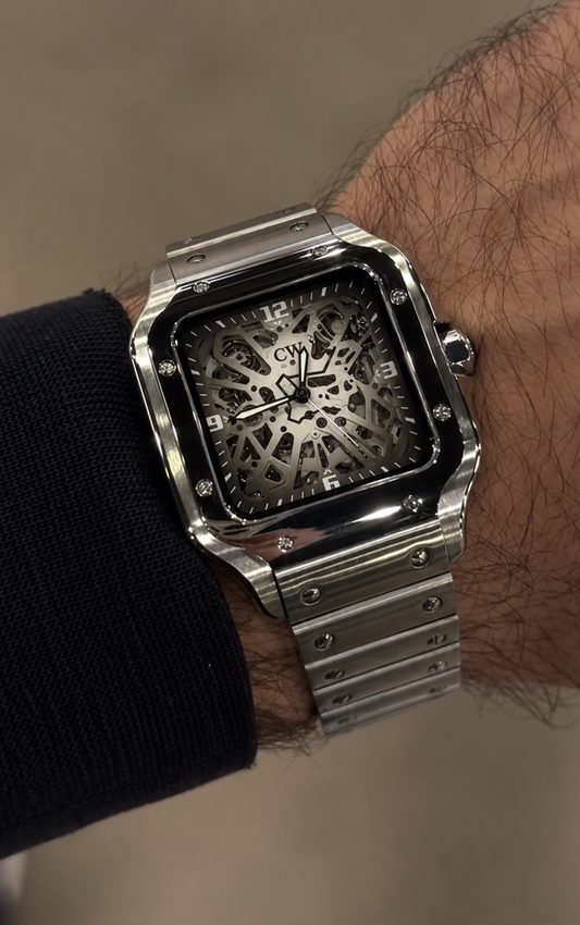 Ombré Skeleton Dial