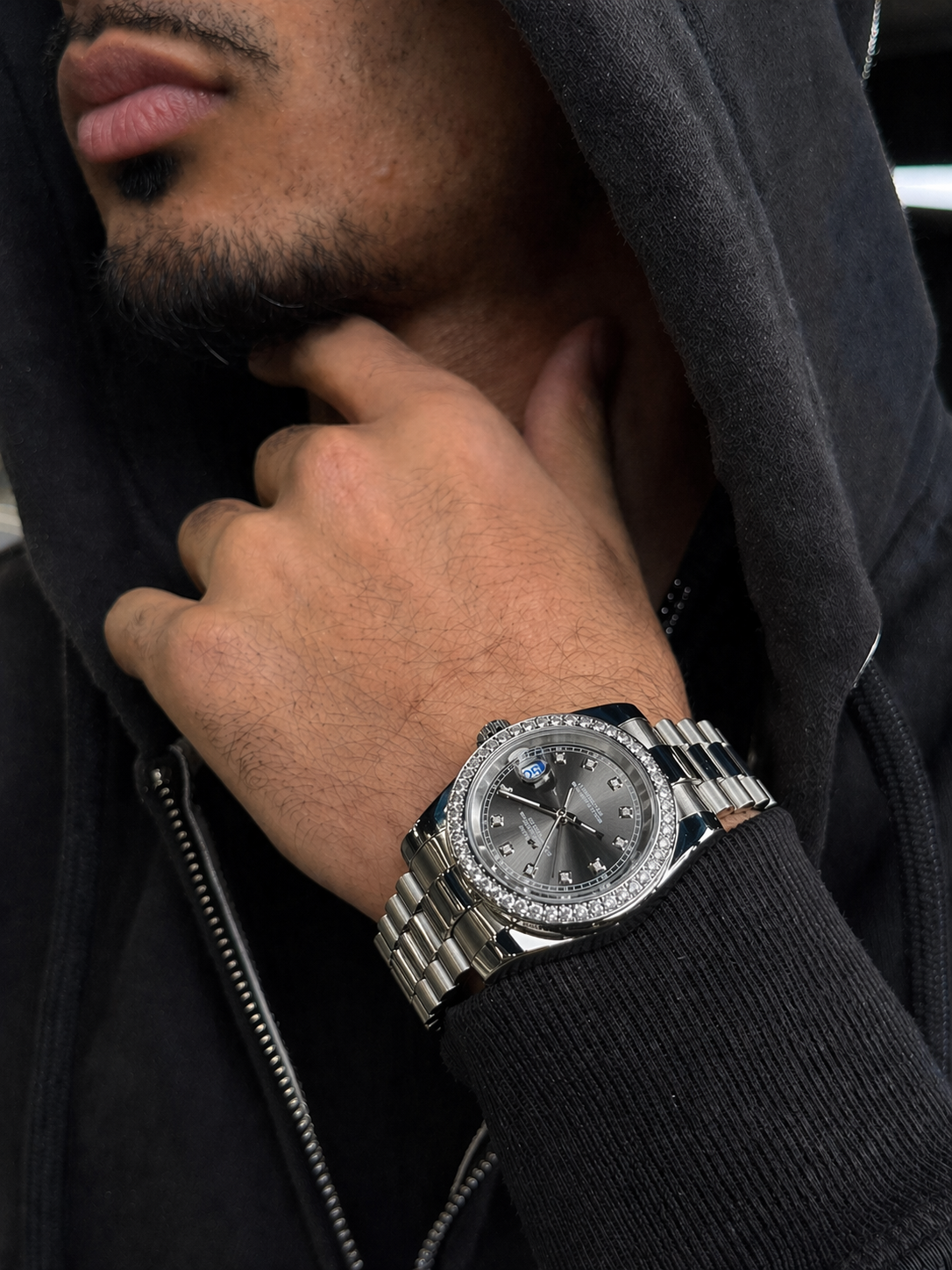 Moonstone Diamond Dial