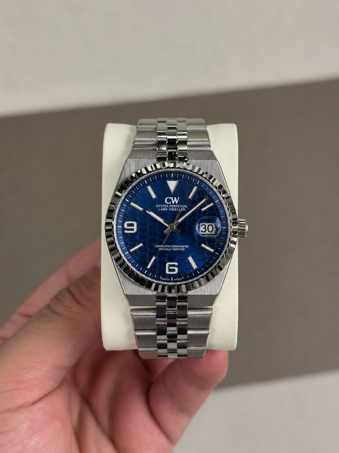 Deep Blue Scale Dial