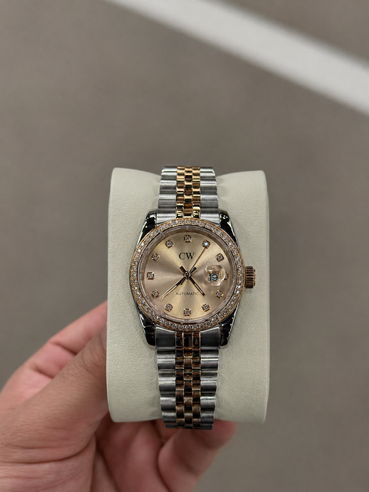 Rosé Diamond Dial
