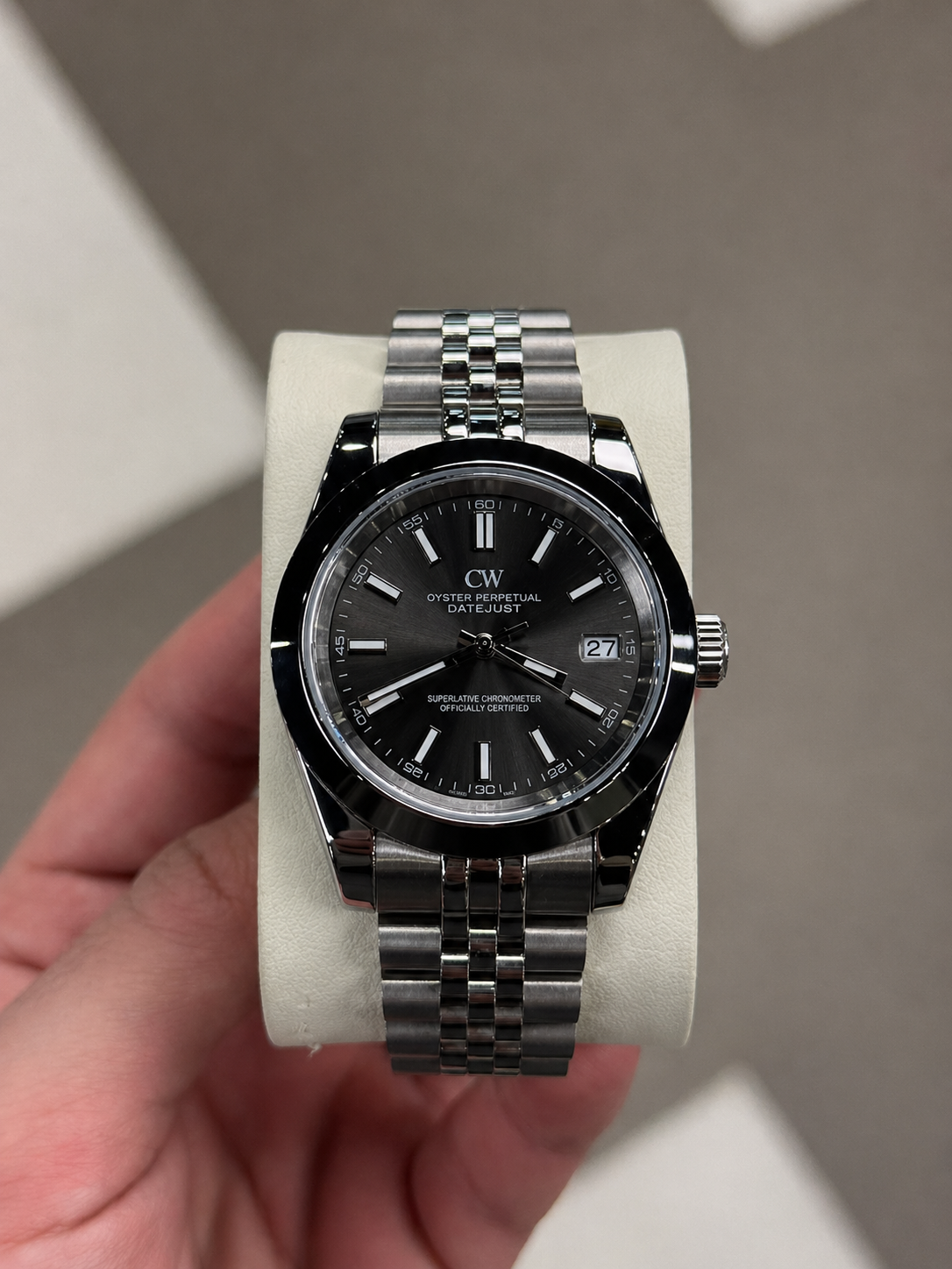 Satin Smoke Dial