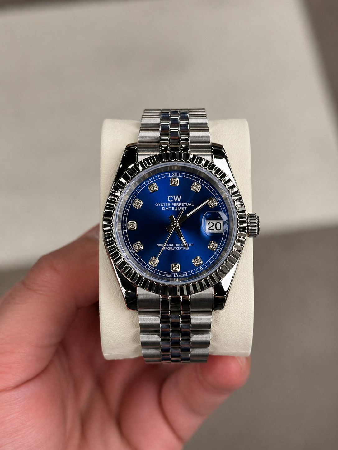 Blue Diamond Dial