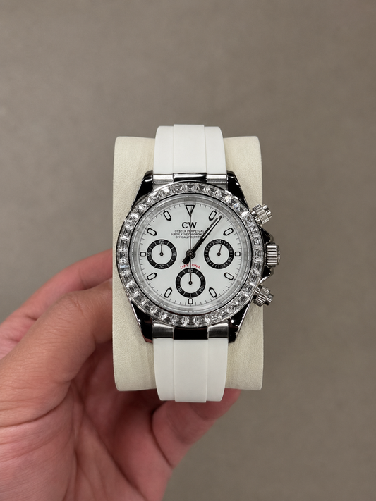 Ice White Racer Dial