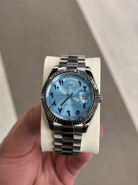 Tiffany Blue Arabic DIal