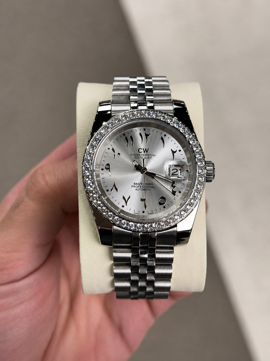 Titanium Diamond Arabic Dial