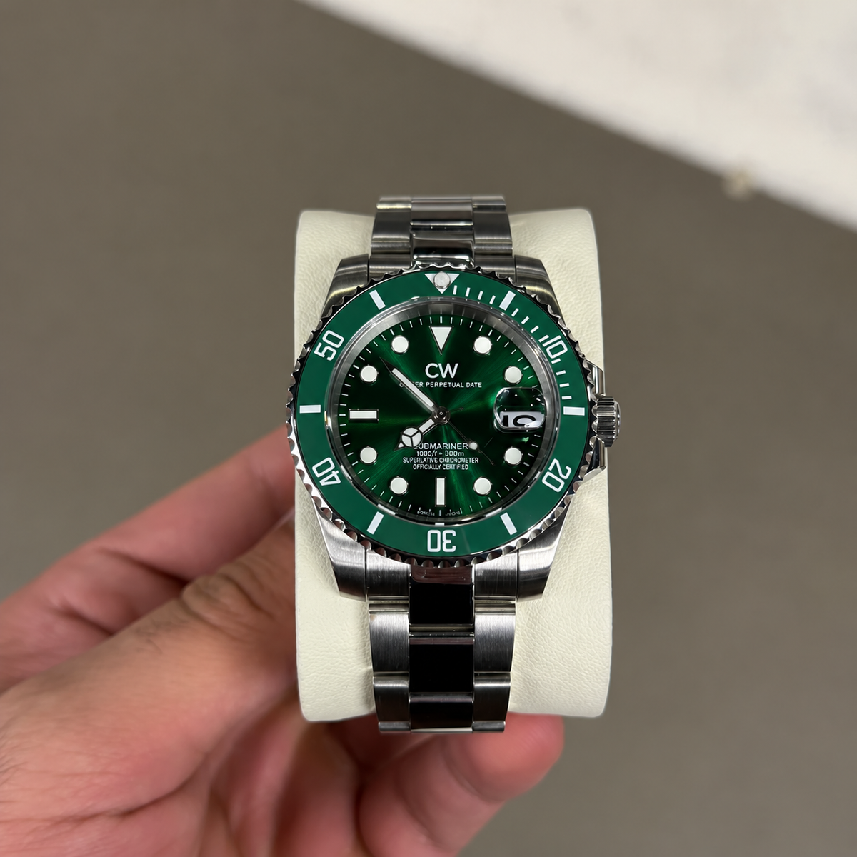 Emerald Gloss Green Dial